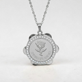 WOTG Rose Tambourine Necklace
