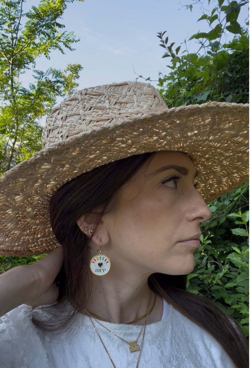 Yirah Ahava Eye Earrings